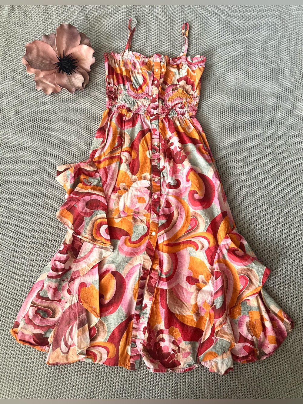 Chufy Tau Ruffle Dress size Small